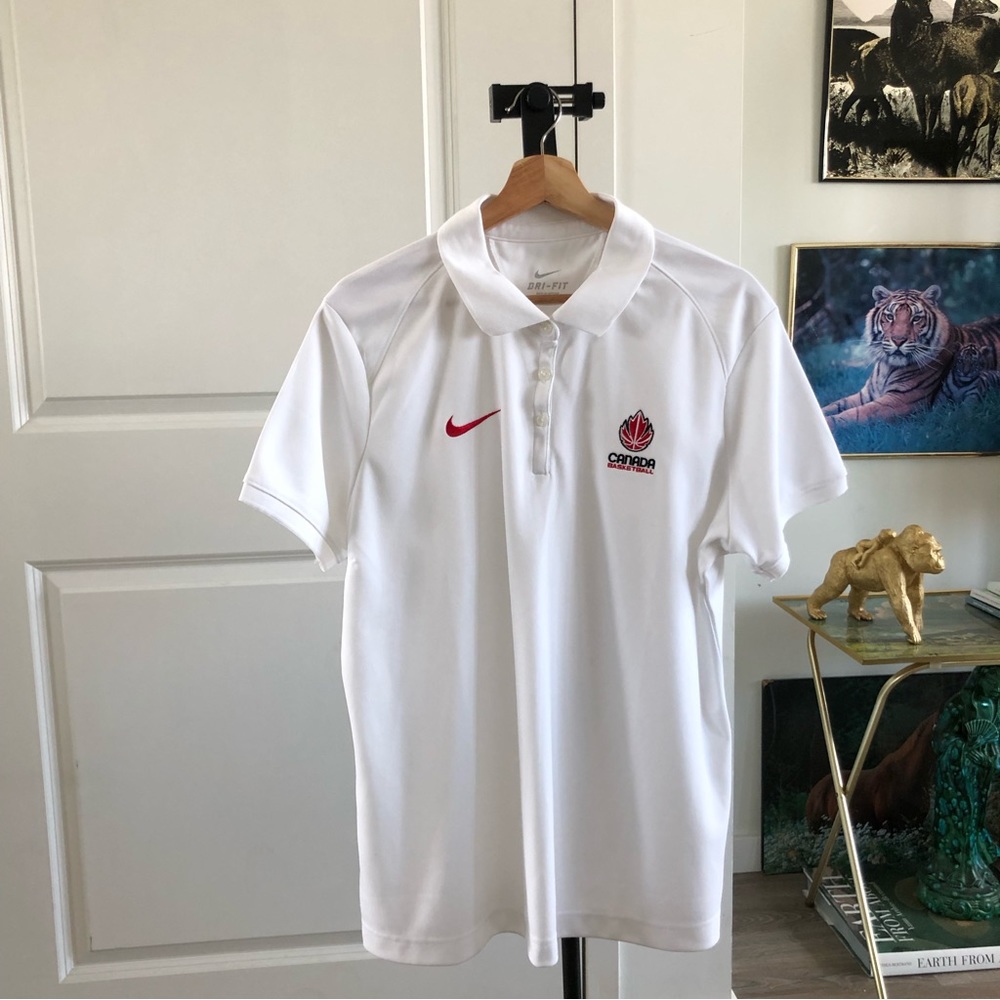 Nike Canada basketball women polo shirt